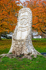 Battle of Evesham Abbey Park Throne in Evesham, Worcestershire