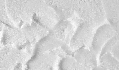 Coconut oil spread, food ingredient, healthy fat, butter background and texture, top view