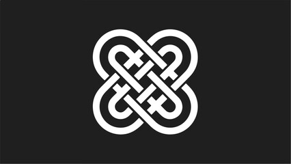 Adinkra Funtunfunefu Denkyemfunefu Symbol.
