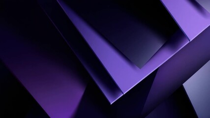 Dynamic Abstract Background Animation with Purple Geometric Shapes Sliding and Overlapping