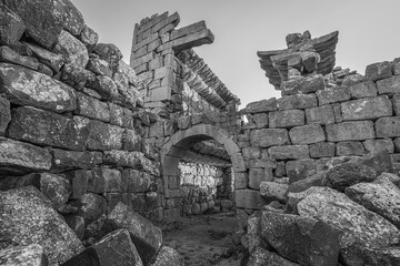 Umm Al-Jimal UNESCO Ruins: Ancient Black Basalt Architecture in Jordan's Desert