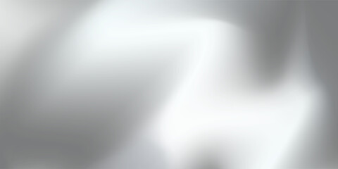 Silver foil background with metal mirror texture. Chrome gradient surface with light gloss. cold; effect; black; sheet; shiny