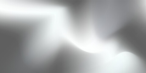 Silver foil background with metal mirror texture. Chrome gradient surface with light gloss. cold; effect; black; sheet; shiny