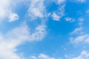 Fototapeta premium 初冬の空 青空と雲56