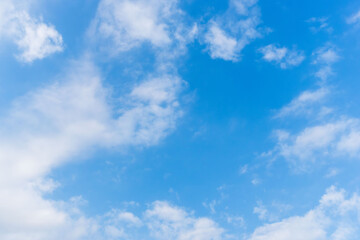 Obraz premium 初冬の空 青空と雲57