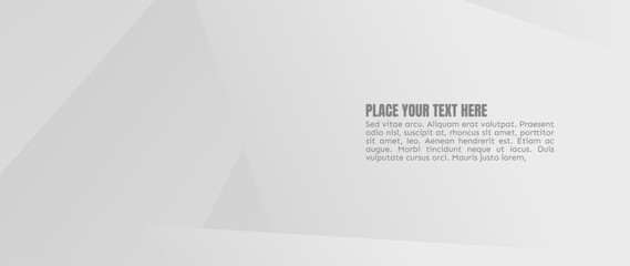 Clean, modern abstract background with subtle geometric shapes in white and grey tones. Ideal for presentations, web design, or as a versatile template with ample copy space.