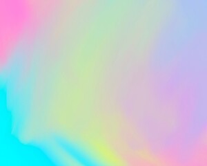 Obraz premium Abstract backdrop. Pastel hues blend. Soft colors create a dreamy feel. Light and airy aesthetic. Gradient effect. Serene visuals. Tranquil atmosphere. Gentle tones. Fluid design