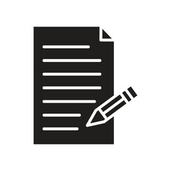 Form Paper Icon Set &ndash; Application, Report, and Survey Line Vector