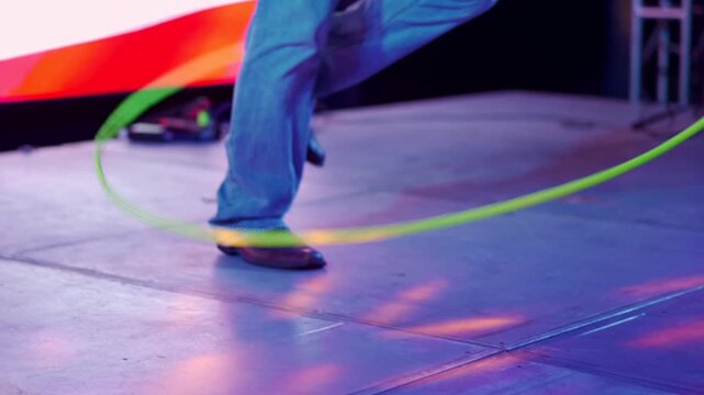 Merry-Go-Round, Wedding Ring, lasso Texas Skip Celebracion 4 de Julio, USA Estados Unidos de America  