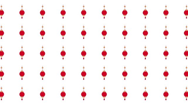 Red chinese lanterns pattern for vibrant festive designs. Suitable for chinese new year, traditional celebrations, cultural events, and decorative purposes.