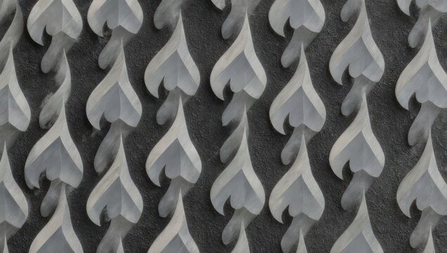 Close-up of Shark Skin Denticles - A Natural Armor Pattern.