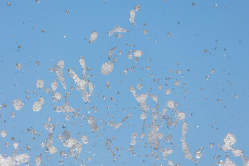 水素材　水しぶき