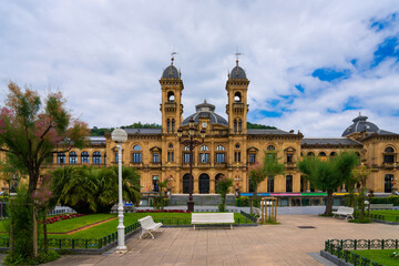 Town Hall in San Sebastián, Spain