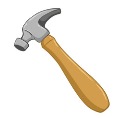 hammer isolated on white