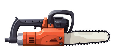 Fototapeta premium PNG Chainsaw tool equipment.