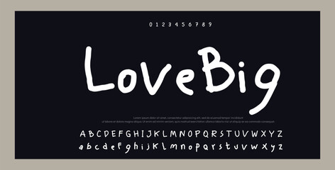 signature Font Calligraphy Logotype Script Brush Font Type Font lettering handwritten. vector illustration  