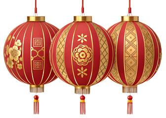 chinese new year decorations lanterns png
