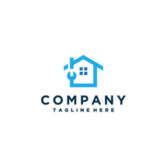 Plumbing logo design template