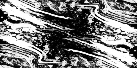 Fototapeta premium Grunge soap texture with foam and water. Wash background with bubble pattern and clean soapy liquid. Sponge smear overlay. Abstract vector design.