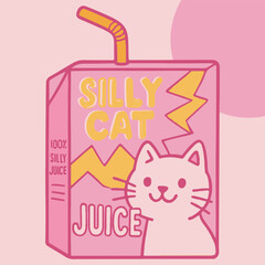 juice silly cat