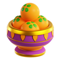Diwali Food 3D Icon