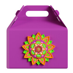 Diwali Gift 3D Icon