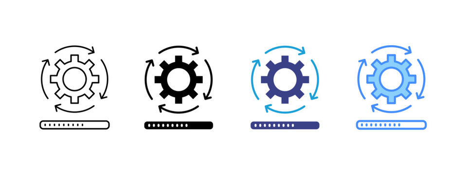 Update icon set multiple style collection
