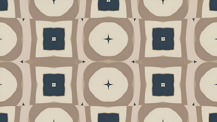 Add a touch of modern elegance with this vibrant abstract geometric pattern featuring blue and beige squares, perfect for backgrounds, textiles, or creative projects.