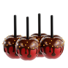 Caramelized Apple 3D Icon