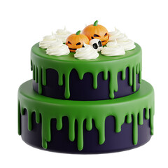 Halloween Cake 3D Icon