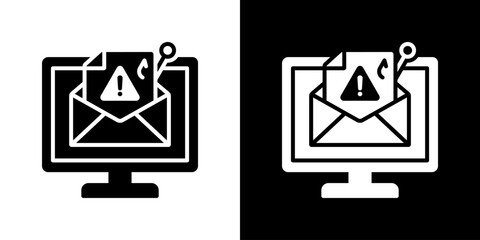 Phishing Icon Vector Illustration. Flat Style Design Created For Creative Flexibility In Light And Dark Versions. 
