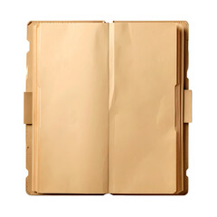 Vintage Open Notebook: The antique notebook, its aged pages beckoning with untold stories, rests open, offering a blank canvas for imagination and reflection.