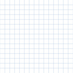 Simple School Blue Graph Paper Grid: Seamless Repeating Squared Notebook Background Design for Math, Drafting, or Technical Use.