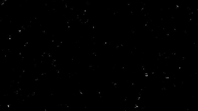 Starry Night Sky with Scattered Stars