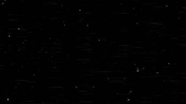 Starry Night Sky with Scattered Stars