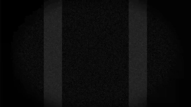 Fast VHS scan streaks across TV screen. Retro signal tear and line noise. Analog glitch streak pattern with unstable television signal and horizontal distortion. TV noise glitch or flicking