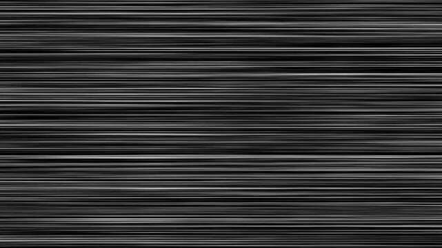Fast VHS scan streaks across TV screen. Retro signal tear and line noise. Analog glitch streak pattern with unstable television signal and horizontal distortion. TV noise glitch or flicking