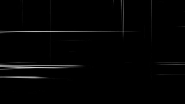 TV no signal, broken lines. Noise static glitch signal distortion and broadcast disruption in motion. Noise glitch signal error and digital interference loop animation.