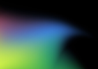 Rectangular rainbow mesh gradient blur texture