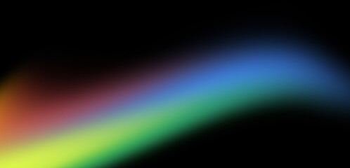 Rising colorful light wave gradient background