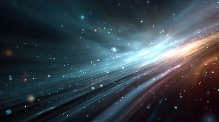 Obraz premium Cosmic galaxy image