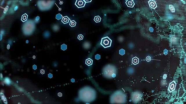 Video footage symbolizing global interconnectedness, in high definition and 4K.