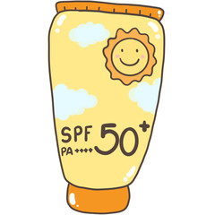 Kawaii Capibara Beach Summer