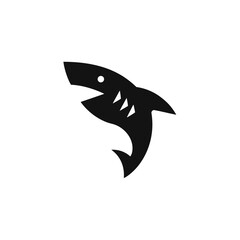 Shark Silhouette Vector Transparent Background