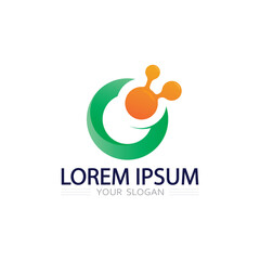 Clean Minimal O Circle Shape Logo Featuring Elegant Ring Outline for Brand Identity