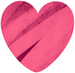 Abstract Textured Love Illustration