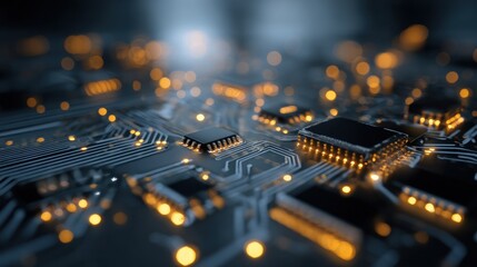 Obraz premium Circuit board technology