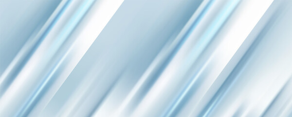 Obraz premium Blue abstraction. Fractal wave on a light background