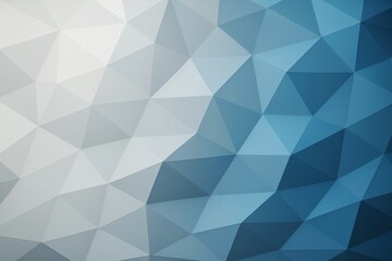 Obraz premium Abstract geometric background with blue and white polygonal shapes
