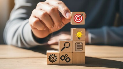 Building blocks of success strategy innovation and goal achievement